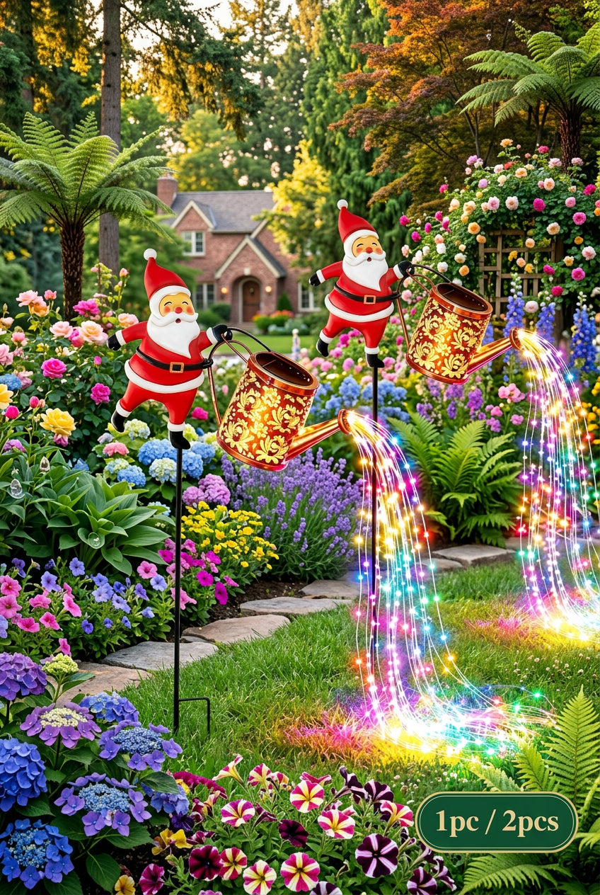 Solar Garden Decorative LED Santa Claus