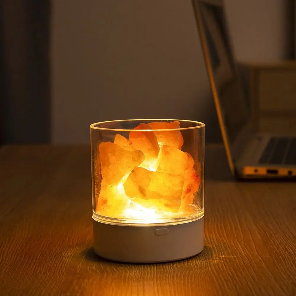 Salt LED Lamp