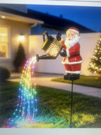 Solar Garden Decorative LED Santa Claus